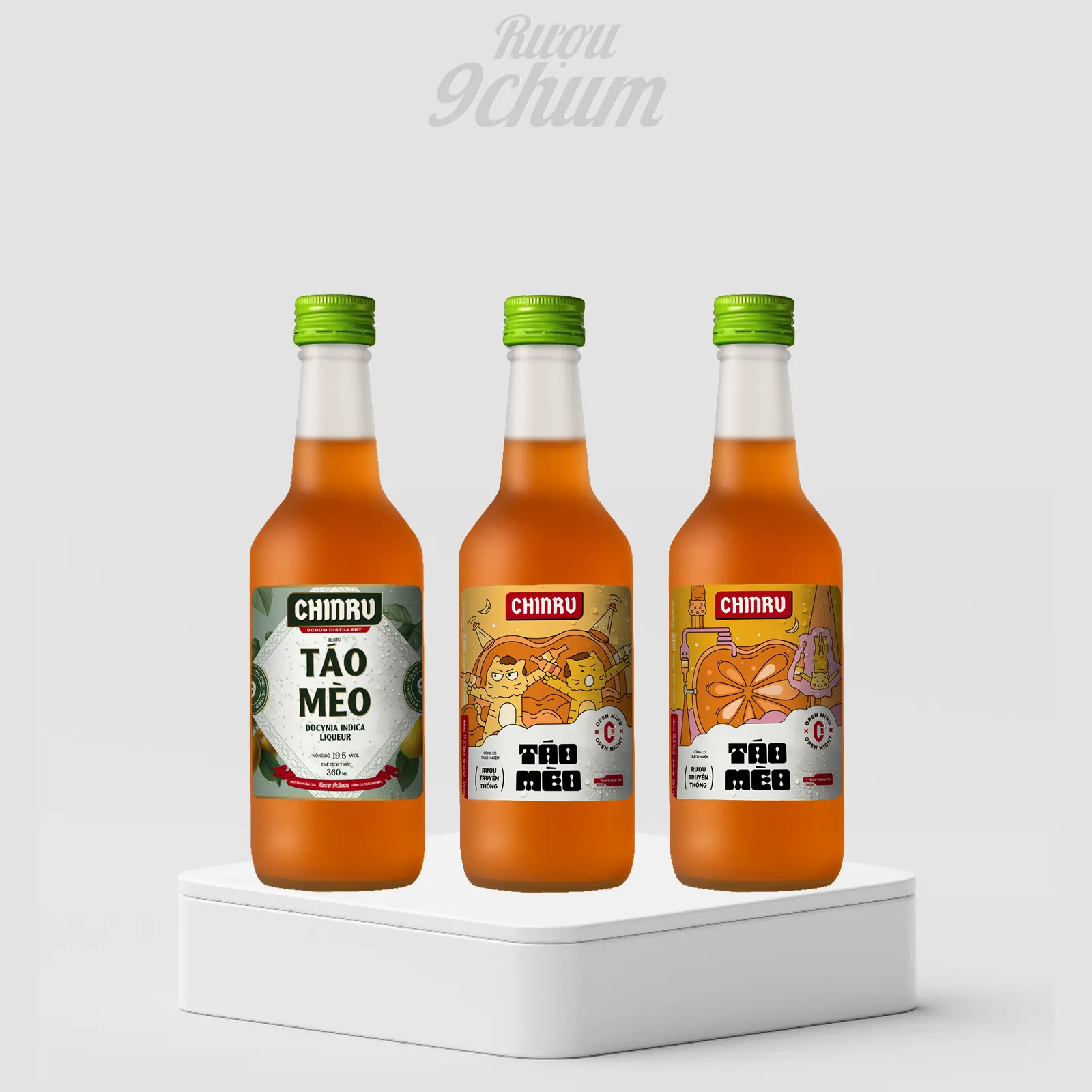 RƯỢU 9CHUM TÁO MÈO 360 ML @1600px Moi RƯỢU 9CHUM TÁO MÈO 360 ML @1600px Moi