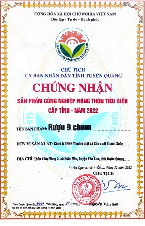 Sản phẩm công Nghiệp nông Thôn Tiêu Biểu