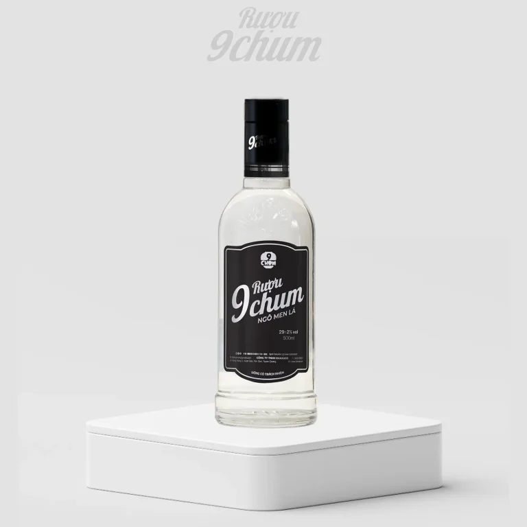 RƯỢU 9CHUM NGÔ MEN LÁ 500 ML @1600px