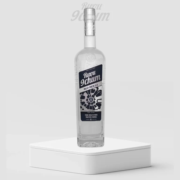 RƯỢU 9CHUM NGÔ MEN LÁ 700 ML @1600px
