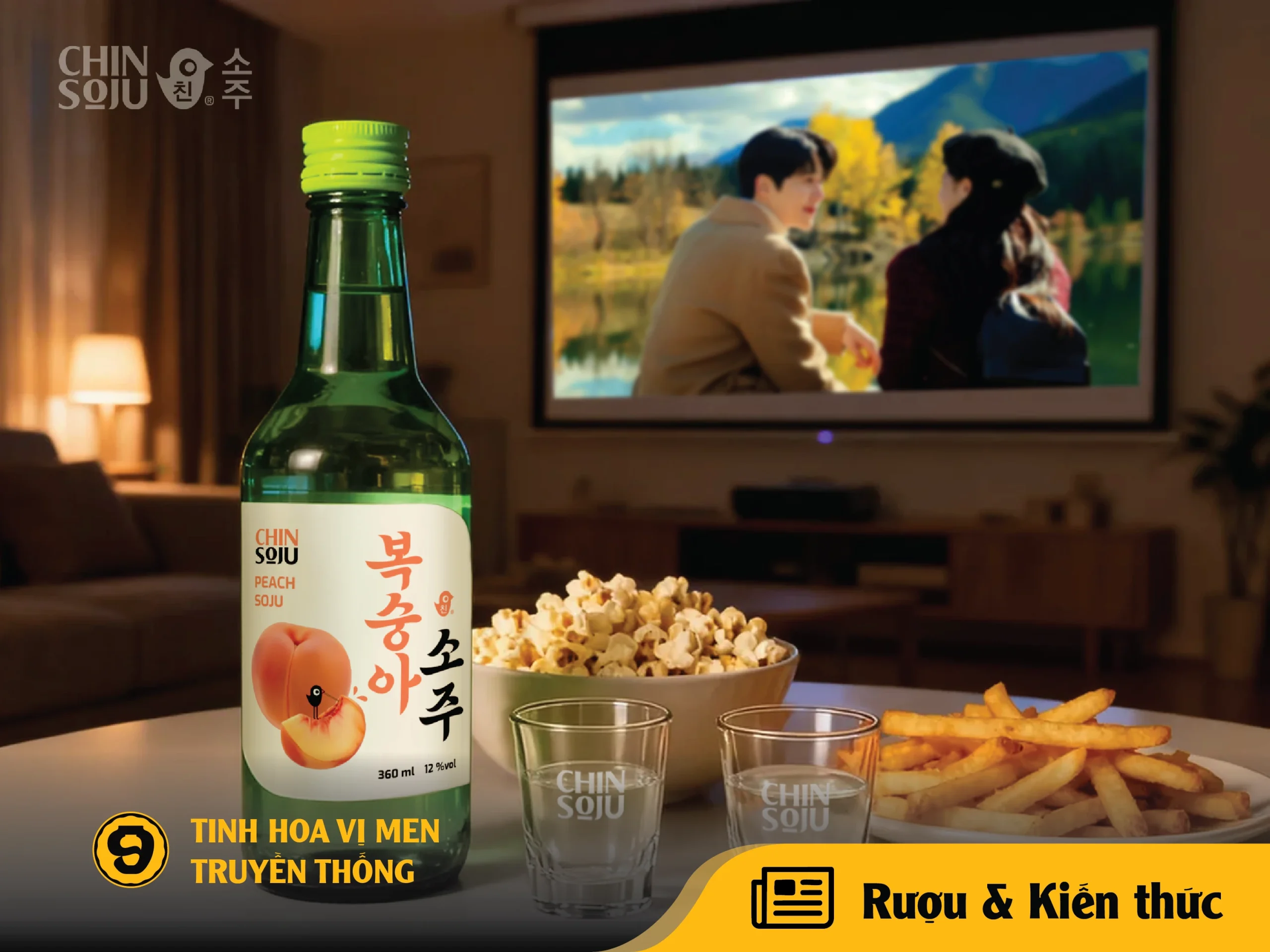 Chin Soju vị Đào
