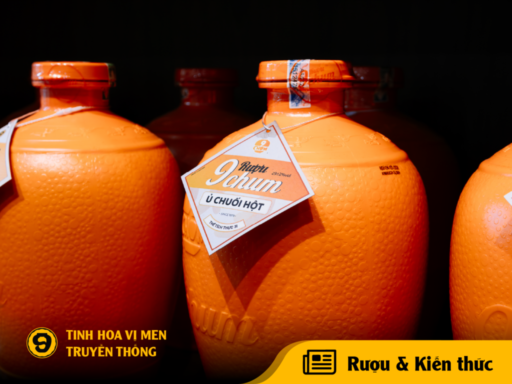 Rượu chuối hột rừng 9Chum – Công dụng và cách thưởng thức
