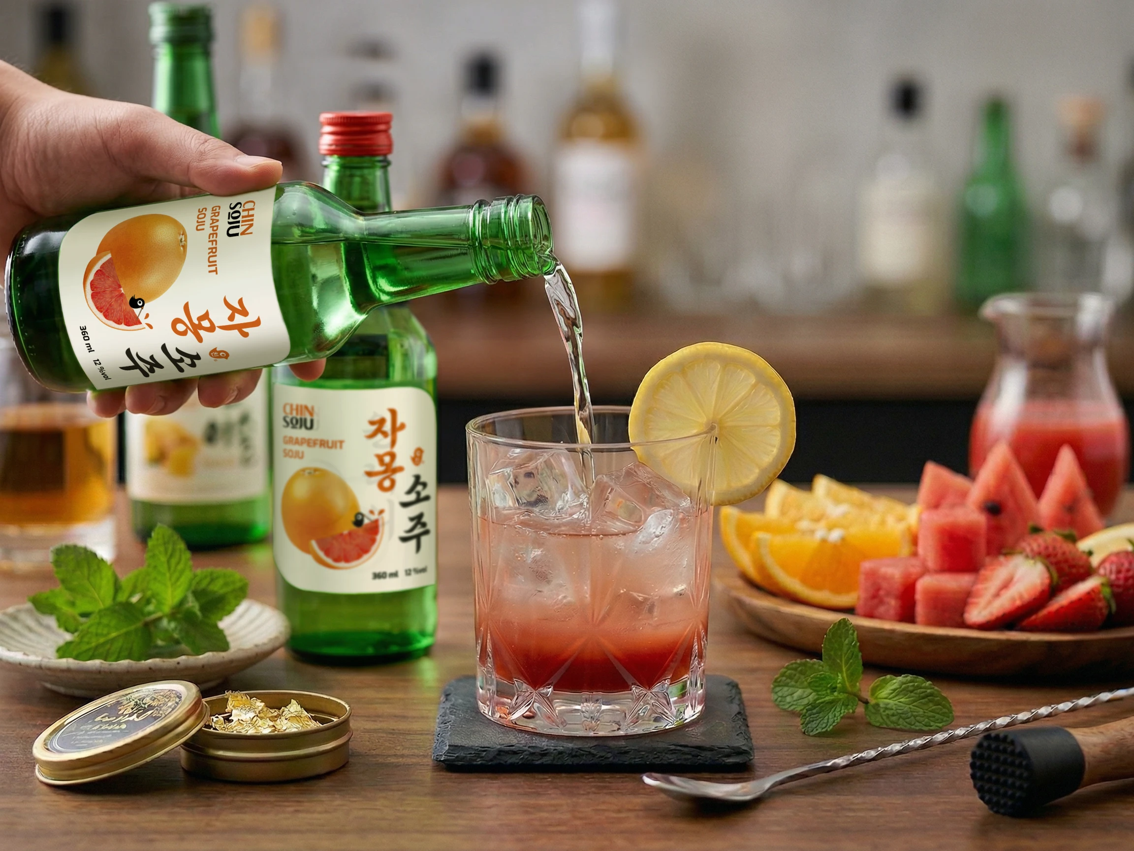 3 công thức cocktail soju siêu dễ làm tại nhà