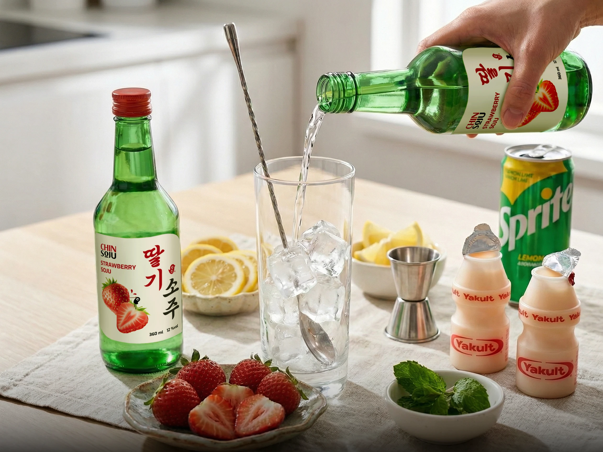 3 công thức cocktail soju siêu dễ làm tại nhà