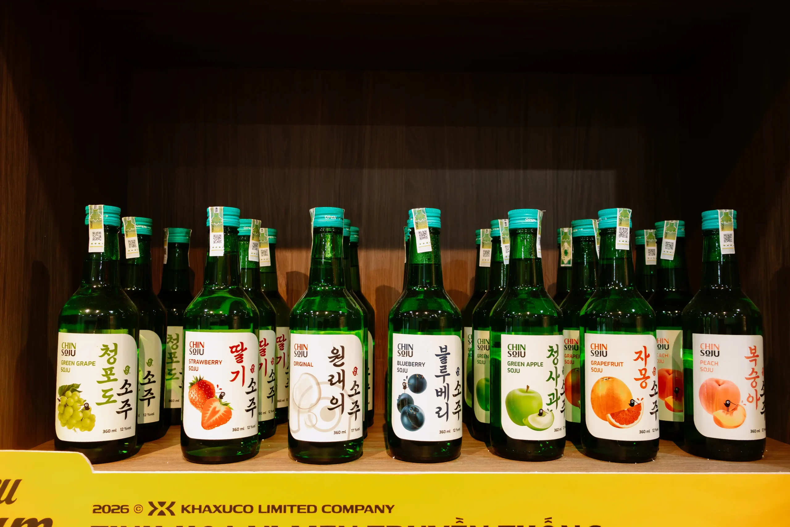 7 hương vị vủa Chin Soju