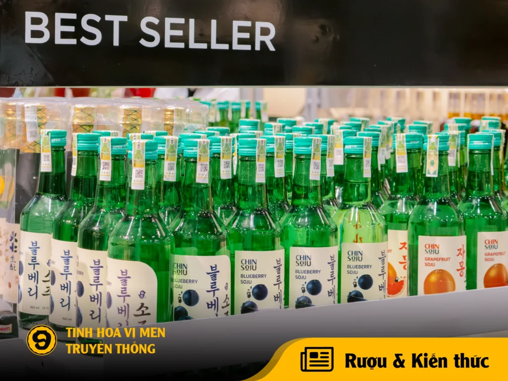 ChinSoju 360ml giá bao nhiêu? Bảng giá Soju 9Chum mới nhất 2025