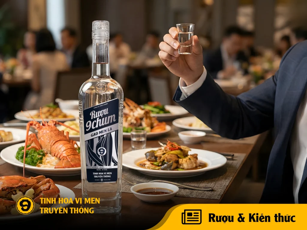 Văn hóa uống rượu Việt Nam: Từ mâm cỗ làng đến bàn tiệc hiện đại