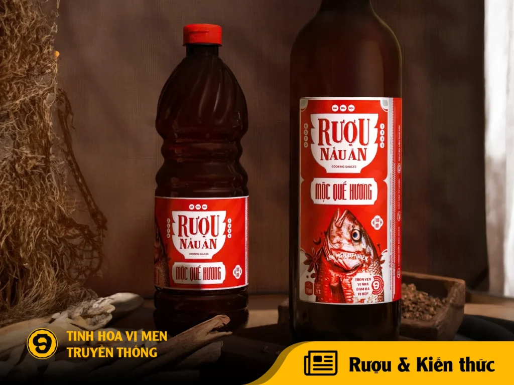 Rượu nấu ăn 9Chum: Bí quyết món Việt thơm ngon đậm vị