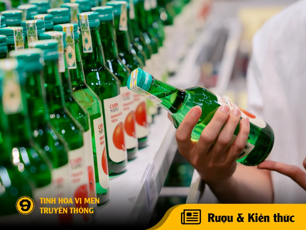 ChinSoju và Soju Hàn Quốc: So sánh giá, hương vị, độ cồn chuẩn sành