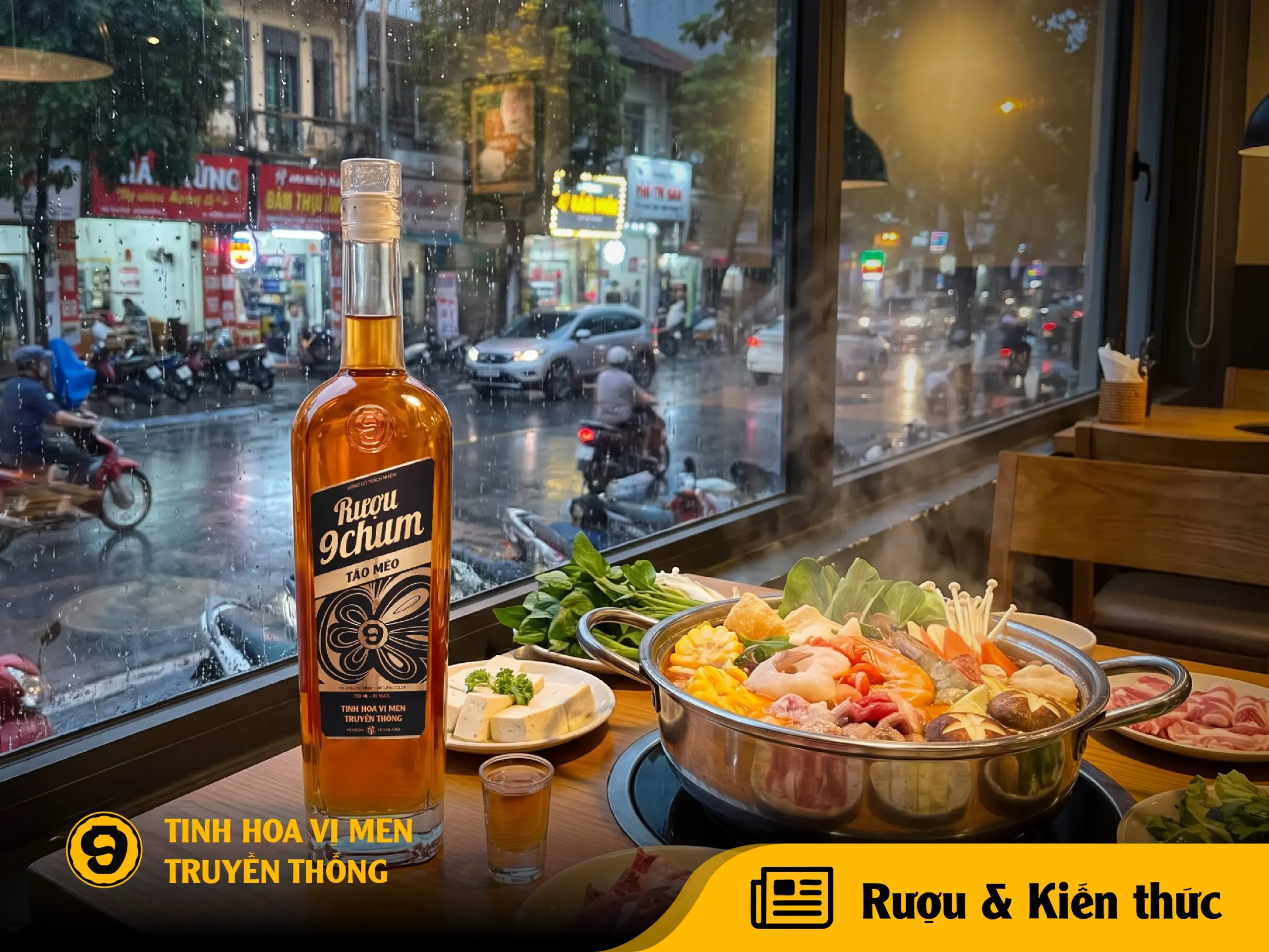 Rượu và món nhậu miền Bắc: Gợi ý kết hợp theo mùa