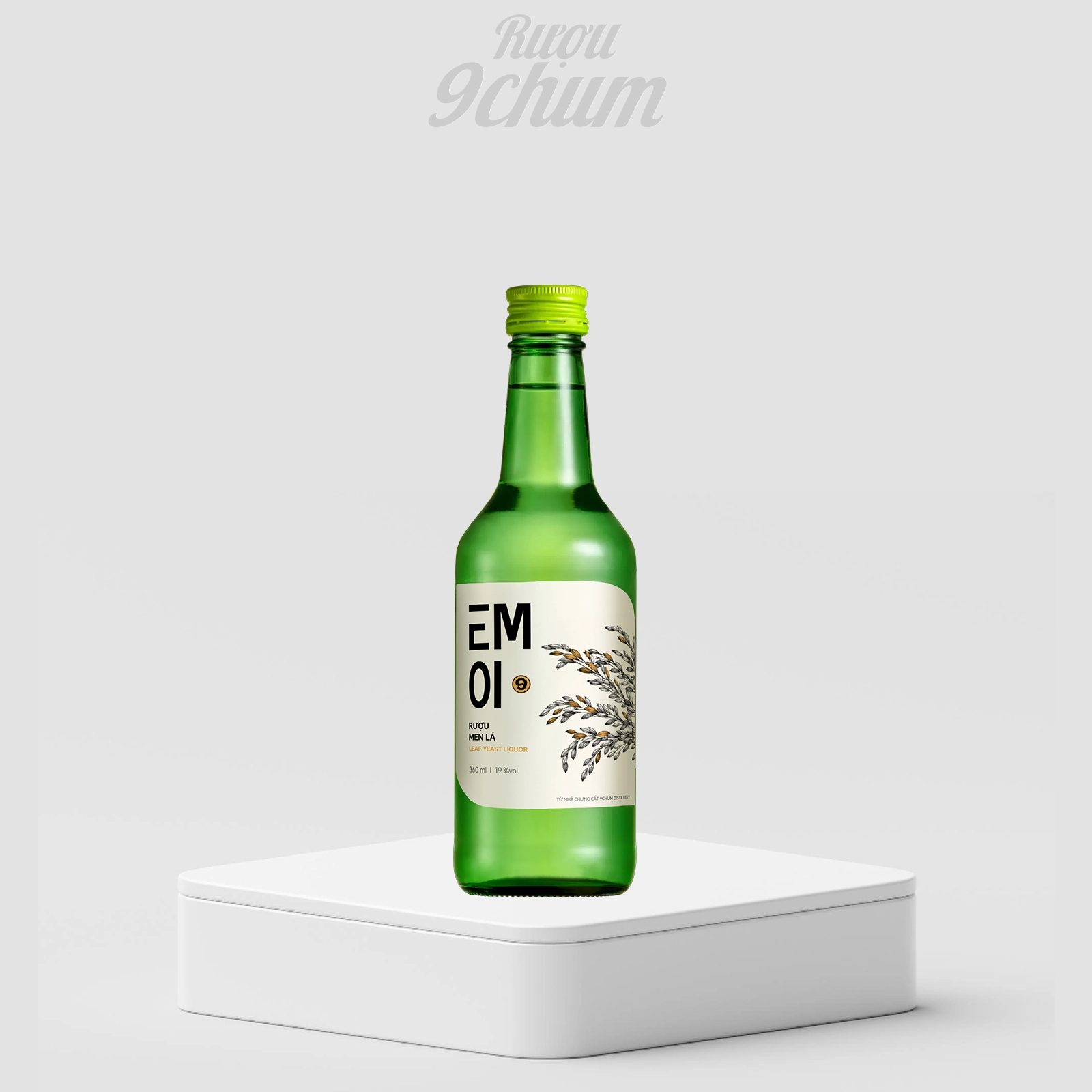Rượu 9Chum EM ƠI Men Lá 360 ml @1600px