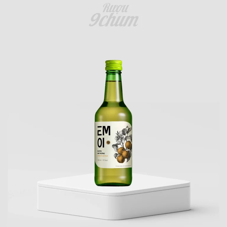 Rượu 9Chum EM ƠI Mơ Rừng 360 ml @1600px